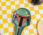 Star Wars Boba Fett Sculpted Ceramic Spoon Rest Holder | Kitchen Organizer For Utensils To Keep Countertop Clean