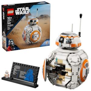 LEGO Star Wars BB-8 Astromech Droid Building Toy for Boys & Girls - Play & Display Building Kit W/Spinning Head Action & Burner Arm for Kids & Fans, Ages 10+ - Gift Idea for Birthdays - 75452