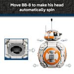 LEGO Star Wars BB-8 Astromech Droid Building Toy for Boys & Girls - Play & Display Building Kit W/Spinning Head Action & Burner Arm for Kids & Fans, Ages 10+ - Gift Idea for Birthdays - 75452