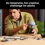 LEGO Star Wars Jango Fett Helmet - DIY Model Kit for Adults 18+ - Collectible Building Set - Room Decor Idea for Attack of The Clones Fans - Star Wars Gift Idea for Birthdays - 75408