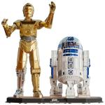 4D Build, Star Wars C-3PO & R2-D2 3D Model Kit with Stand, Star Wars Collectibles & Desk Décor, Adult Puzzles, Building Toys, 416 Pieces, 3D Puzzles, Gift Ideas for Ages 12 & Up