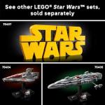 LEGO Star Wars Jango Fett Helmet - DIY Model Kit for Adults 18+ - Collectible Building Set - Room Decor Idea for Attack of The Clones Fans - Star Wars Gift Idea for Birthdays - 75408