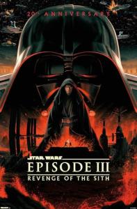 Star Wars: Revenge Of The Sith - 20th Anniversary Wall Poster, 34L" x 22.4W", Unframed Version