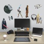 RoomMates Star Wars Classic Peel and Stick Wall Decals, Mutli Color