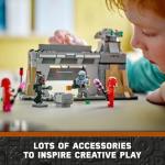 LEGO Star Wars: The Mandalorian Paz Vizsla and Moff Gideon Battle, Fun Building Set for Kids, Collectible Star Wars Toy with 4 Minifigures, Birthday Gift for 7 Year Old Boys and Girls, 75386