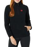 Amazon Essentials Disney | Marvel | Star Wars | Princess Women's Polar Fleece Quarter-Zip Mock Jackets, Star Wars Rebel Logo, Medium