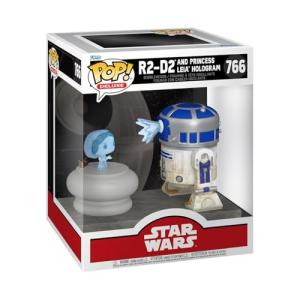 Funko Pop Deluxe: R2-D2 with Leia - Star Wars - Collectable Vinyl Figure - Gift Idea - Official Merchandise - Toys for Kids & Adults - Sci-Fi Fans - Model Figure for Collectors and Display