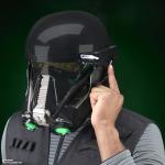 STAR WARS The Black Series Imperial Death Trooper Premium Electronic Helmet, Rogue One: A Story Roleplay Item for Ages 14 and Up
