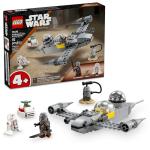 LEGO Star Wars: The Mandalorian Mando and Grogu's N-1 Starfighter Toddler Building Set - Star Wars Baby Yoda Toy for Kids, Boys & Girls, Ages 4+ - Educational Preschool Toy Gift for Birthdays - 75410