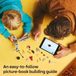 LEGO Star Wars: The Mandalorian Mando and Grogu's N-1 Starfighter Toddler Building Set - Star Wars Baby Yoda Toy for Kids, Boys & Girls, Ages 4+ - Educational Preschool Toy Gift for Birthdays - 75410