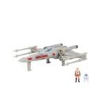 Star Wars Micro Galaxy Squadron Luke Skywalker's X-Wing (Armada Edition) - 5-Inch Vehicle with Two 1-Inch Micro Figure Accessories