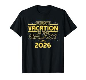 Star Wars Best Vacation in the Galaxy 2026 Matching Trip T-Shirt