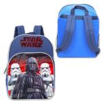 Star Wars Backpack for Boys - Star Wars School Backpack Bundle with Darth Vader 16" Backpack, Water Bottle, Stickers, More | Darth Vader School Set