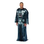 Northwest Star Wars Full Body Player Comfy Throw Blanket with Sleeves, 48 x 71 Inches, Wearable, Being Darth Vader