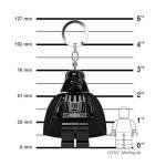 LEGO Star Wars - Large 3 Inch Tall Figure Key Light - Darth Vader (KE7H)