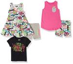 Amazon Essentials Disney | Marvel | Star Wars | Frozen | Princess Girls' Mix-and-Match Outfit Sets, Pack of 5, Star Wars Rebel, X-Large