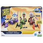 Star Wars: Young Jedi Adventures Speeder Adventure Pack, 3-Pack Action Figures & Vehicles, 4-Inch Scale Preschool Toys for 3 Year Old Boys & Girls (Amazon Exclusive)