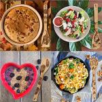 5 PCS Star War Burned Wooden Spoons Cooking Organic Spoons Turners Carved Spatulas Non-Stick for Cookware Kitchen Gadgets - Premium Quality Gifts for Housewarming and Wedding