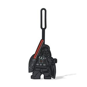 LEGO Star Wars Bag Tag - Darth Vader (52233), Black, Silicone Luggage Tag, Bag Charm, Valentine's Gift