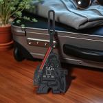 LEGO Star Wars Bag Tag - Darth Vader (52233), Black, Silicone Luggage Tag, Bag Charm, Valentine's Gift