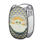 Star Wars, The Mandalorian Pop Up Hamper Featuring The Child with Durable Carry Handles, 24" H x 23" W X 2" CM