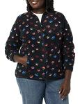 Amazon Essentials Disney | Marvel | Star Wars | Princess Women's Polar Fleece Full-Zip Mock Jackets, Star Wars Rebel, XX-Large