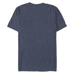 STAR WARS Men's A New Hope Classic Scene Circle T-Shirt - Navy Blue Heather - Small