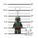 LEGO Star Wars - Large 3 Inch Tall Figure Key Light - Boba Fett (KE188H)