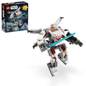 LEGO Star Wars Luke Skywalker X-Wing Mech, Buildable Star Wars Action Figure with Luke Skywalker Toy, Collectible Building Set for Kids, Creative Gift for Boys and Girls Ages 6 and Up, 75390