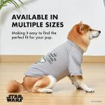 STAR WARS The Mandalorian Dog T-Shirt, Extra Small (XS) | The Mandalorian & Grogu Tee Shirt for Dogs