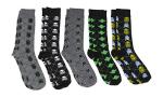 Hyp Star Wars Characters Argyle Crew Socks 5 Pair Pack