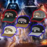 Star Wars Adult Rebel Alliance Embroidered Precurve Snapback Hat for Men and Women