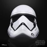 STAR WARS The Black Series First Order Stormtrooper Premium Electronic Helmet, The Last Jedi Roleplay Collectible (Amazon Exclusive)