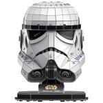 4D Build, Star Wars Stormtrooper Helmet 3D Model Kit with Stand, Star Wars Collectibles & Desk Décor, Adult Puzzles, Building Toys, 121 Pieces, 3D Puzzles, Gift Ideas for Ages 12 & Up