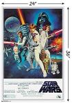 Trends International Star Wars IV One sheet Collector's Edition Wall Poster 24" x 36" for Bedroom