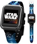 Star Wars Kids Smartwatch with OBI-Wan Kenobi Design, 10 Clock Faces, Selfie Camera, Voice and Video Recorder, Step Counter, Calculator, Alarm, Fun Games, and 3 Wallpapers – Fits Wrists 5.5"-8.0"