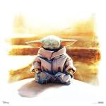 STAR WARS Yoda Baby Boys Bodysuit Bootie Socks and Hat 3 Piece Gift Set (Grey/Green/White, 0-6 Months)