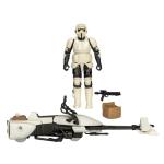 STAR WARS Epic World of Action Scout Trooper & Speeder Bike, 4-Inch Action Figure & Vehicle, Toys for 4 Year Old Boys and Girls & Up