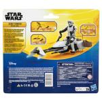 STAR WARS Epic World of Action Scout Trooper & Speeder Bike, 4-Inch Action Figure & Vehicle, Toys for 4 Year Old Boys and Girls & Up