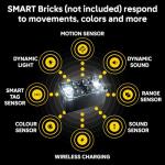 LEGO Star Wars SMART Play: AT-ST Attack on Endor Toy Building Set for Kids - Compatible Set with 2 SMART Tags and 3 Minifigures - Gift for Boys, Girls and Fans Ages 8+ - 75424