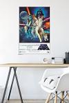 Trends International Star Wars IV One sheet Collector's Edition Wall Poster 24" x 36" for Bedroom