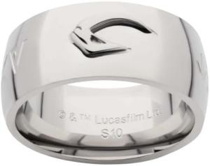 Stars Wars Mandalorian “This Is The Way” Ring - Officially Licensed Lucasfilm Collectible Ring, Size - 9