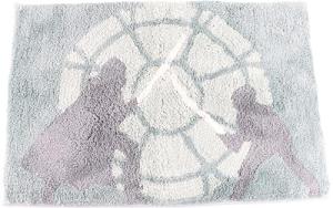 Jay Franco Star Wars Darth Vader Bath Rug 20 x 30 Inches Soft, Non-Slip, Machine Washable Teal Bathroom Mat