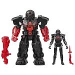 STAR WARS Epic World of Action Dark Trooper Mech Force Suit, 6.5-Inch Mech Suit & 4-Inch Action Figure, Toys for Boys & Girls Ages 4+