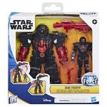 STAR WARS Epic World of Action Dark Trooper Mech Force Suit, 6.5-Inch Mech Suit & 4-Inch Action Figure, Toys for Boys & Girls Ages 4+