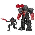STAR WARS Epic World of Action Dark Trooper Mech Force Suit, 6.5-Inch Mech Suit & 4-Inch Action Figure, Toys for Boys & Girls Ages 4+