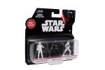 Jada Star Wars Nano Metalfigs 3-Pack – Darth Vader with Stormtroopers Die-Cast Figures – 1.65” Scale Collectibles Toys