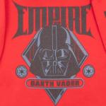 STAR WARS Boys Matching Sets Pullover Hoodie and Jogger Fleece Set for Boys 2 Piece Bundle with Darth Vader Graphic Print Sweatpants Set for Kids (Red and Black Size 5/6)