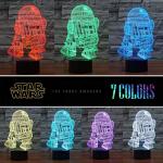 Manco 3 Pattern 16 Colors 3D Night Light Birthday Gifts for Fans
