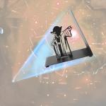 Maozyiltle Master Yoda Force Metal Bookend, Black Metal Bookend,Double-Sided Yoda Pattern, Creative Gift for Star War Lovers,Decor for Home, Office & Kids Room (Master)